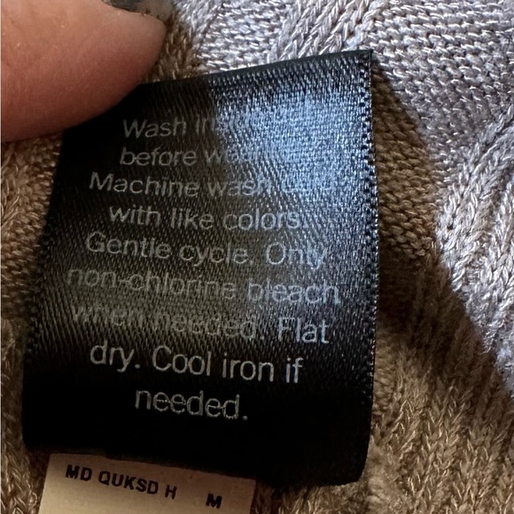 NWT women’s Simply Vera Vera Wang long sleeve top Sz M - Picture 6 of 6